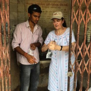 Susan Murcott Mentoring a Student