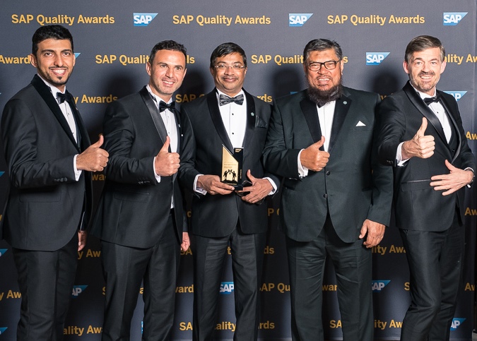 Sap Quality Awards Ceremony in Heidelberg