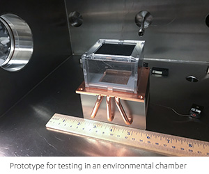 Prototype for Testing in an Environmental Chamber